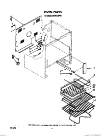 05 - Oven Parts parts for Whirlpool Range RF3750XPW1 from AppliancePartsPros.com
