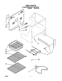 04 - Unit, Lit / Optional parts for Whirlpool Range RF377PXYW1 from AppliancePartsPros.com