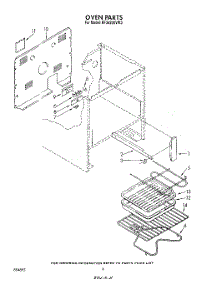 05 - Oven , Lit / Optional parts for Whirlpool Range RF3620XVW3 from AppliancePartsPros.com
