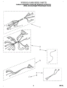 06 - Wiring Harness, Lit / Optional parts for Whirlpool Range RF375PXDW0 from AppliancePartsPros.com