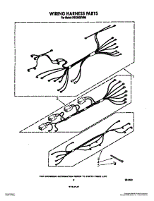 06 - Wiring Harness parts for Whirlpool Range RS6300XVW0 from AppliancePartsPros.com