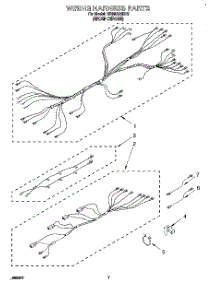 05 - Wiring Harness, Optional parts for Whirlpool Range RS660BXBH0 from AppliancePartsPros.com