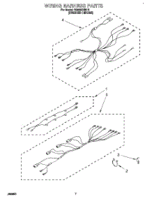 05 - Wiring Harness parts for Whirlpool Range RS600BXBH1 from AppliancePartsPros.com