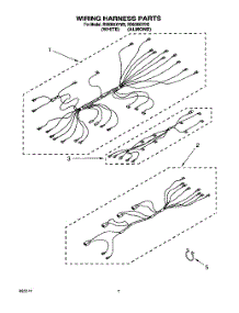 05 - Wiring Harness, Optional parts for Whirlpool Range RS6305XYW2 from AppliancePartsPros.com