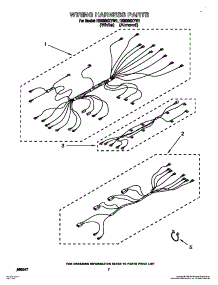 06 - Wiring Harness parts for Whirlpool Range RS6305XYW1 from AppliancePartsPros.com