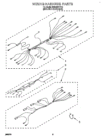 05 - Wiring Harness parts for Whirlpool Range RS630PXYH3 from AppliancePartsPros.com
