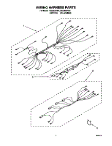 05 - Wiring Harness, Optional parts for Whirlpool Range RS6305XYW4 from AppliancePartsPros.com