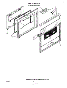 04 - Section parts for Whirlpool Range RS660BXK0 from AppliancePartsPros.com