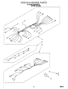 05 - Wiring Harness parts for Whirlpool Range RS630PXBH1 from AppliancePartsPros.com