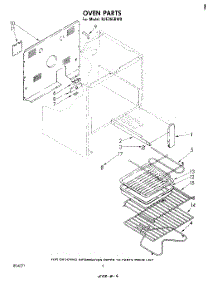 04 - Oven , Literature And Optional parts for Whirlpool Range RJE365BW0 from AppliancePartsPros.com