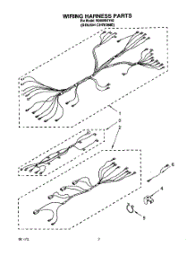 05 - Wiring Harness, Optional parts for Whirlpool Range RS660BXYH2 from AppliancePartsPros.com