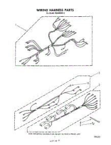 06 - Wiring Harness, Literature And Optional parts for Whirlpool Range RS660BXK3 from AppliancePartsPros.com