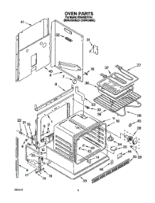 04 - Oven parts for Whirlpool Range RS600BXYH4 from AppliancePartsPros.com