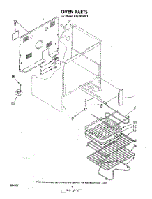 04 - Oven , Literature And Optional parts for Whirlpool Range RJE385PW1 from AppliancePartsPros.com