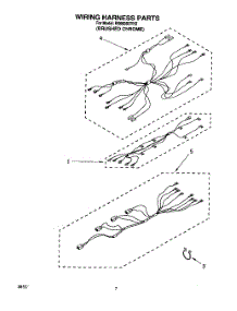 05 - Wiring Harness parts for Whirlpool Range RS600BXYH2 from AppliancePartsPros.com