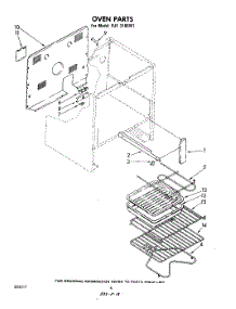 05 - Oven (Continued) , Literature And Optional parts for Whirlpool Range RJE3165W1 from AppliancePartsPros.com
