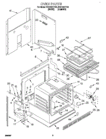 03 - Oven, Literature parts for Whirlpool Range RS6105XYN6 from AppliancePartsPros.com