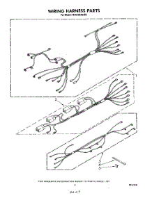 06 - Wiring Harness parts for Whirlpool Range RS6100XKW3 from AppliancePartsPros.com
