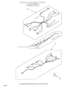 05 - Wiring Harness parts for Whirlpool Range RS600BXYH1 from AppliancePartsPros.com