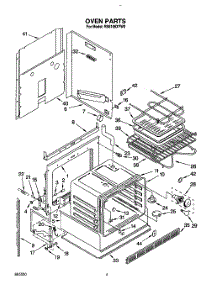 04 - Oven, Lit / Optional parts for Whirlpool Range RS6105XYW0 from AppliancePartsPros.com