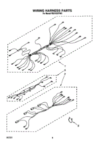 06 - Wiring Harness parts for Whirlpool Range RS6105XYW0 from AppliancePartsPros.com
