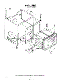 05 - Literature And Optional parts for Whirlpool Range RJE3000W9 from AppliancePartsPros.com