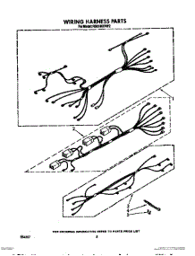 06 - Wiring Harness parts for Whirlpool Range RS6100XVW2 from AppliancePartsPros.com