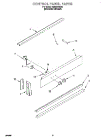 03 - Control Panel, Optional parts for Whirlpool Range RS600BXBH0 from AppliancePartsPros.com