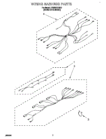 05 - Wiring Harness parts for Whirlpool Range RS600BXBH0 from AppliancePartsPros.com