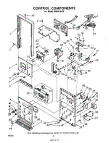 08 - Control parts for Whirlpool Range RHM975PW from AppliancePartsPros.com