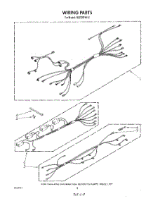 06 - Wiring parts for Whirlpool Range RS630PXV0 from AppliancePartsPros.com