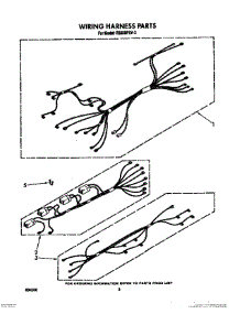 06 - Wiring Harness parts for Whirlpool Range RS630PXV2 from AppliancePartsPros.com