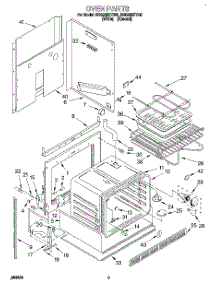 02 - Oven parts for Whirlpool Range RS6305XYN5 from AppliancePartsPros.com