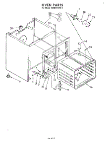 03 - Oven parts for Whirlpool Range RHM975PW1 from AppliancePartsPros.com