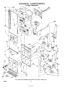 08 - Controls parts for Whirlpool Range RHM975PW1 from AppliancePartsPros.com