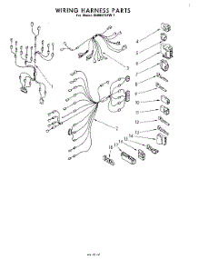 11 - Wiring Harness parts for Whirlpool Range RHM975PW1 from AppliancePartsPros.com