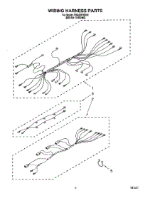 05 - Wiring Harness parts for Whirlpool Range RS630PXBH0 from AppliancePartsPros.com