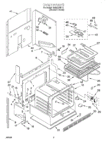 02 - Oven parts for Whirlpool Range RS660BXBH2 from AppliancePartsPros.com
