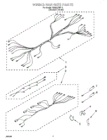 05 - Wiring Harness parts for Whirlpool Range RS660BXBH2 from AppliancePartsPros.com
