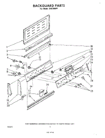 04 - Door And Drawer parts for Whirlpool Range RHE396PP from AppliancePartsPros.com