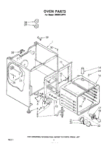 03 - Oven , Lit / Optional parts for Whirlpool Range RHM973PP0 from AppliancePartsPros.com