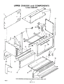 06 - Upper Chassis And Components parts for Whirlpool Range RHM973PP0 from AppliancePartsPros.com