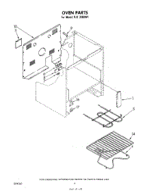 04 - Oven , Literature And Optional parts for Whirlpool Range RJE3000W1 from AppliancePartsPros.com