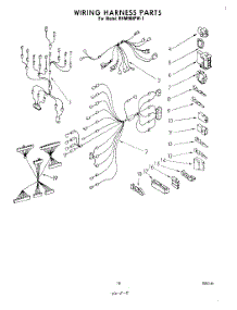 11 - Wiring Harness parts for Whirlpool Range RHM988PW1 from AppliancePartsPros.com