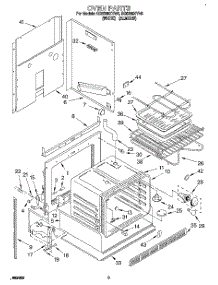 02 - Oven parts for Whirlpool Range RS6305XYN6 from AppliancePartsPros.com