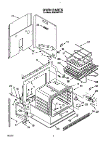 04 - Oven parts for Whirlpool Range RS6305XYW0 from AppliancePartsPros.com