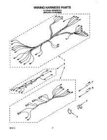 05 - Wiring Harness, Optional parts for Whirlpool Range RS660BXYH3 from AppliancePartsPros.com