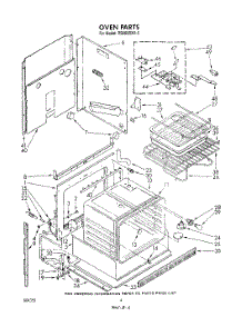 04 - Oven parts for Whirlpool Range RS660BXV0 from AppliancePartsPros.com