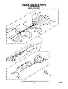 05 - Wiring Harness, Optional parts for Whirlpool Range RS630PXYH2 from AppliancePartsPros.com