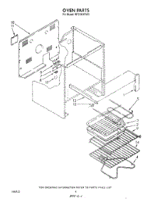 04 - Oven, Lit / Optional parts for Whirlpool Range RF3100XVW2 from AppliancePartsPros.com